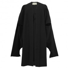 Master's Graduation Gown UK - Mid Range, Black